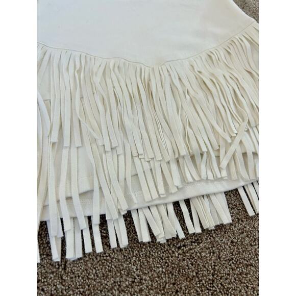 Altar’d State Fringe Skirt size Small with stretch - Picture 2 of 7